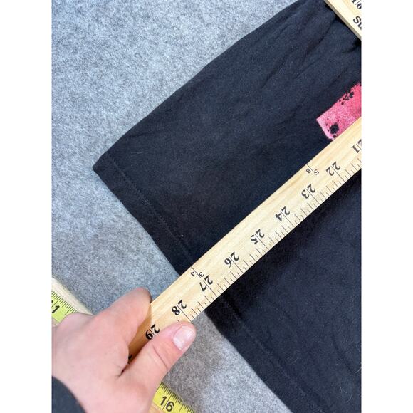 VINTAGE Y2K Fox Racing Shirt Mens Large Black Graphic Biker Motocross Streetwear - Picture 3 of 6